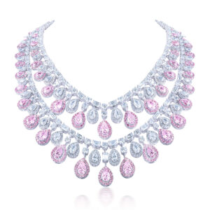 Breathtaking Pink Princess Necklace By Hyba Jewels